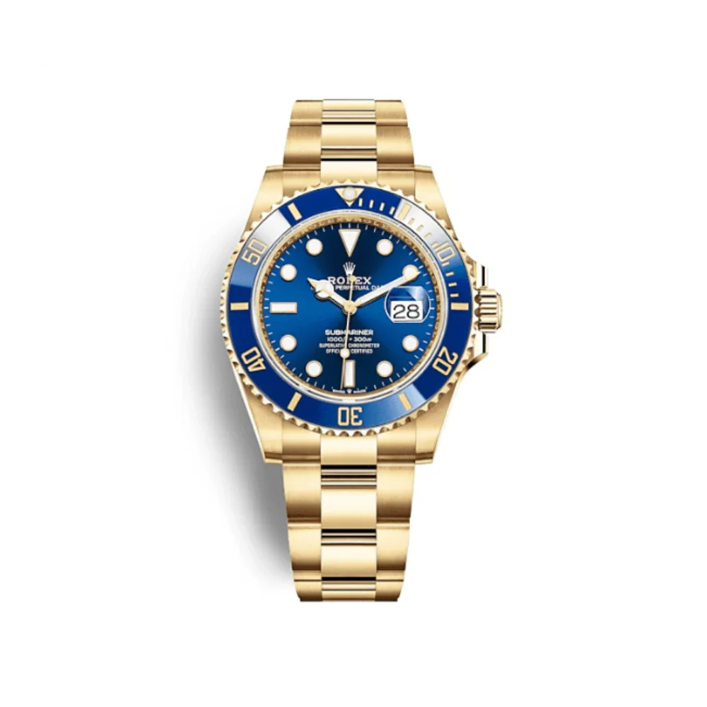 RL Submariner Date, 18k Yellow Gold, 41mm, Ref# 126618lb-0002