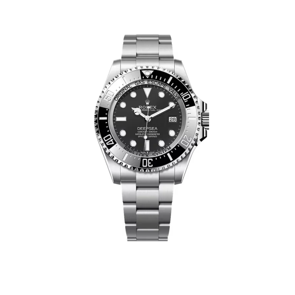 RL Deepsea Black Dial Ref#136660‑0004